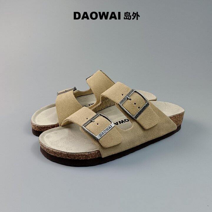 岛外勃肯拖鞋/凉鞋到手67.6，半包软木拖到手82.6