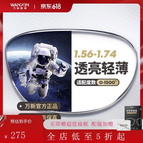 万新眼镜➕1.67镜片，75