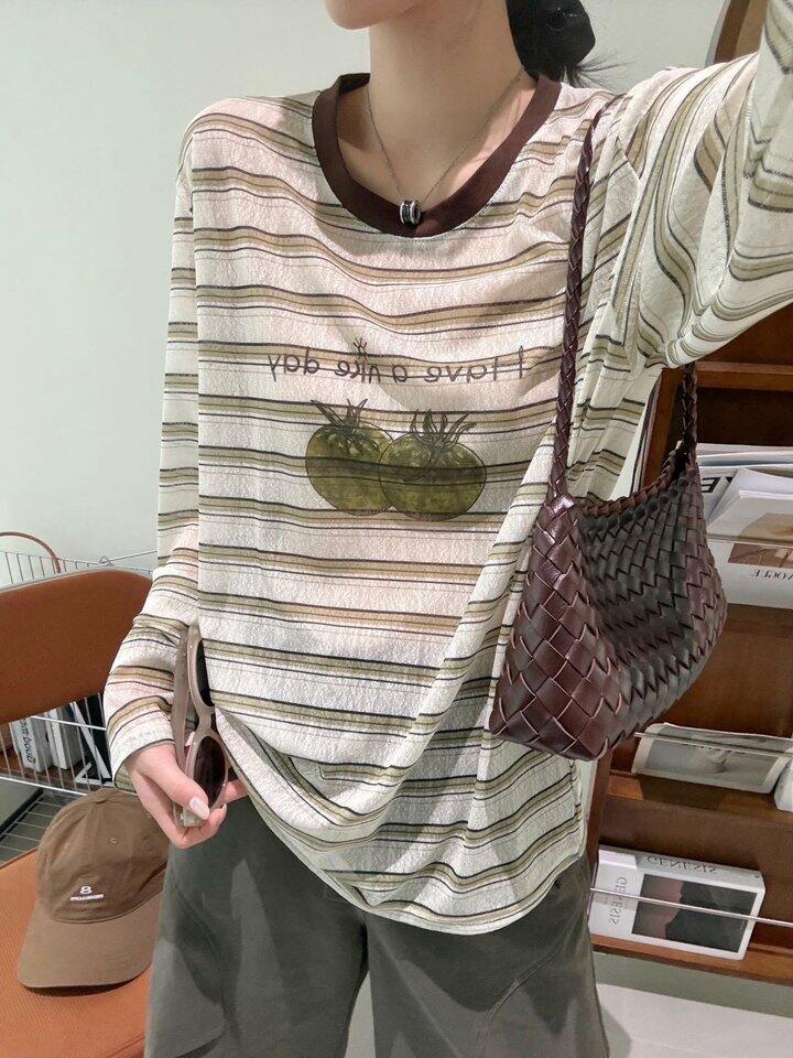 egg🍏青番茄条纹T恤！💰29.9限时两天