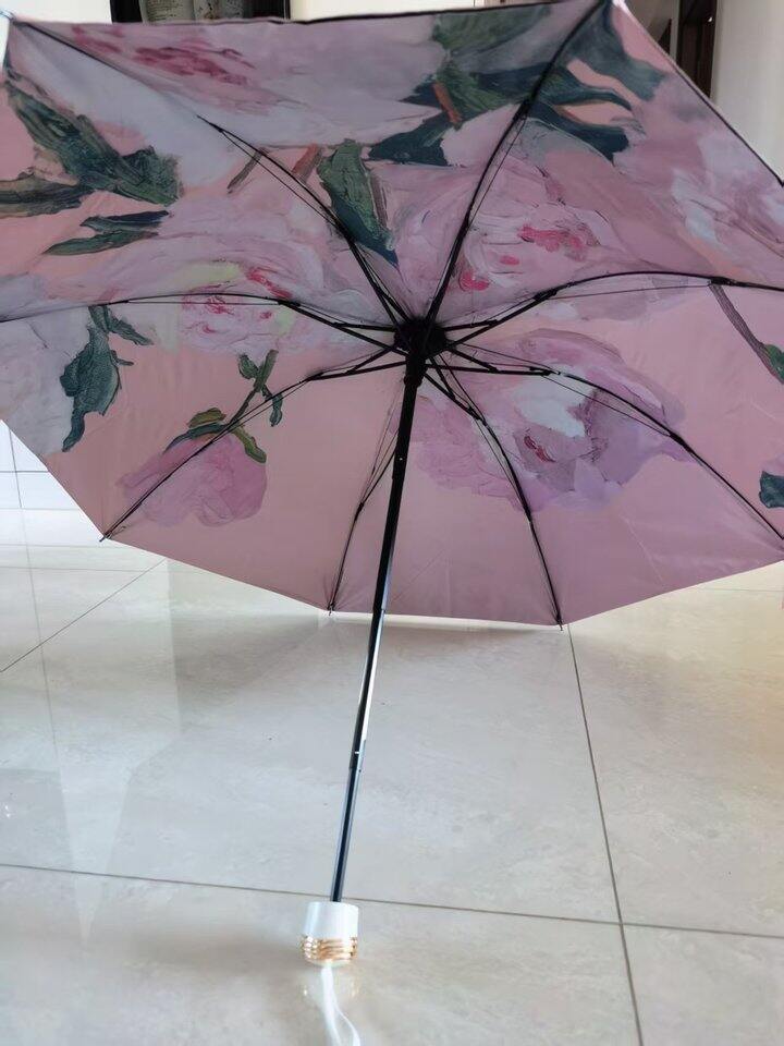 22.9💰知临  双层加厚遮阳两用晴雨伞+赠拎包