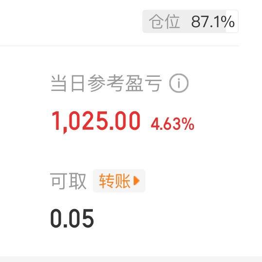 终于在股市吃到一口肉了