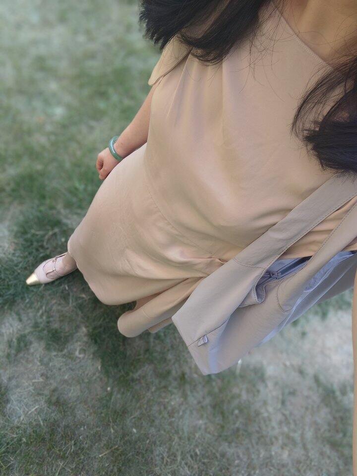 真丝连衣裙2
