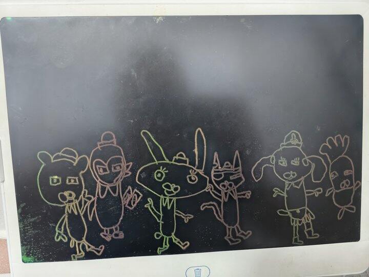 娃画的海底小纵队