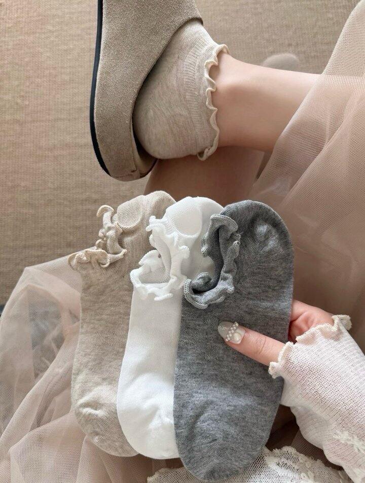 Hi Jennie夏日木薯花边小短袜！💰4+