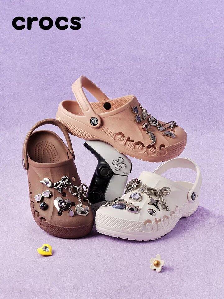 132💰Crocs贝雅洞洞鞋