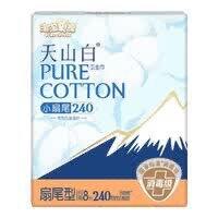 陶陶氧棉 天山白消毒卫生巾