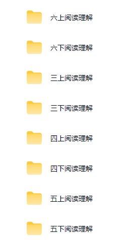 【2026最新版】小学语文3-6年级阅读理解与答题模板 百度网盘