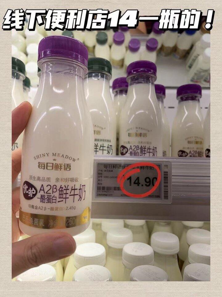 每日鲜语3.6鲜牛奶！💰4