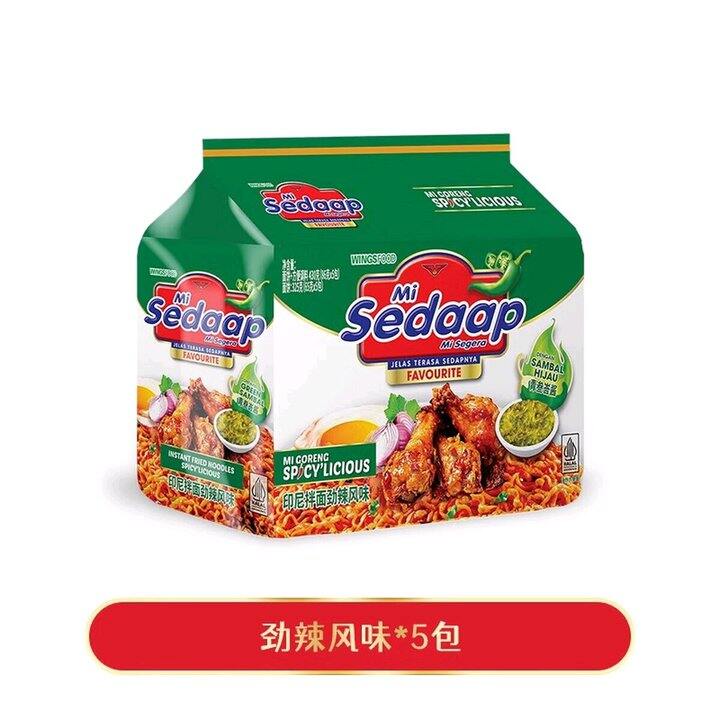 辉英喜达 劲辣风味印尼拌面