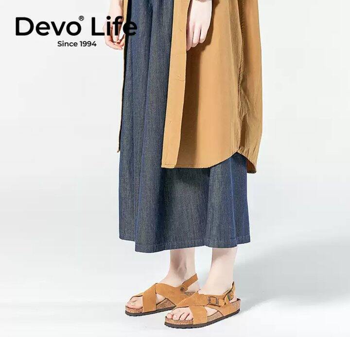 DevoLife软木凉鞋到手79.7，软木拖鞋到手99