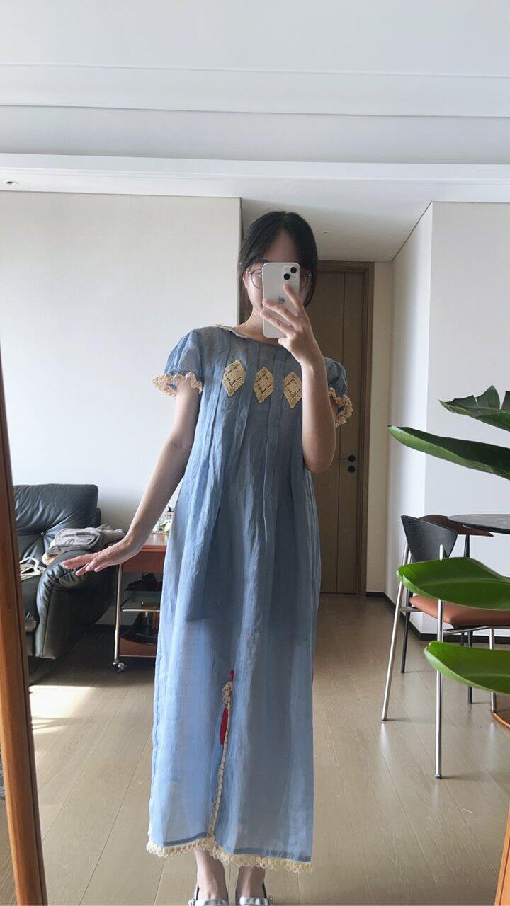 又买了一条适合孕妇穿的裙子
