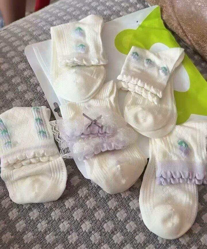 棉奇熊儿童纯棉抗菌袜