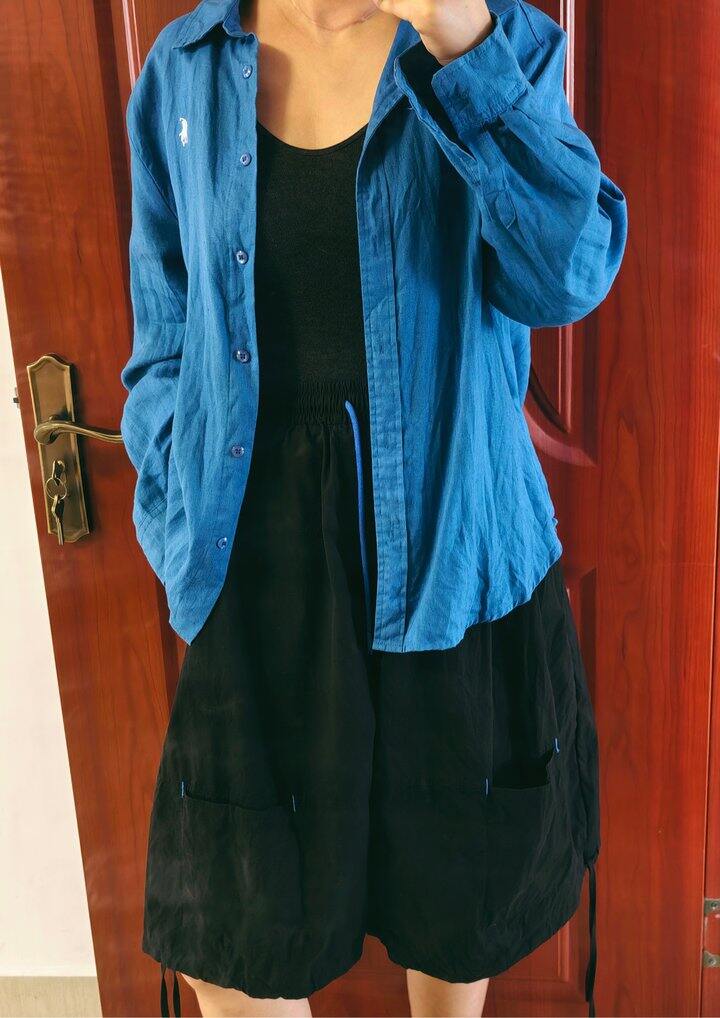 星期二蓝黑色系