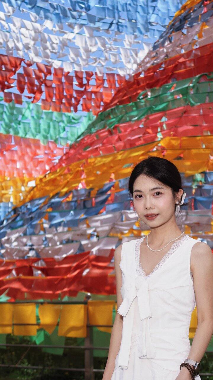 在香格里拉许了个愿望