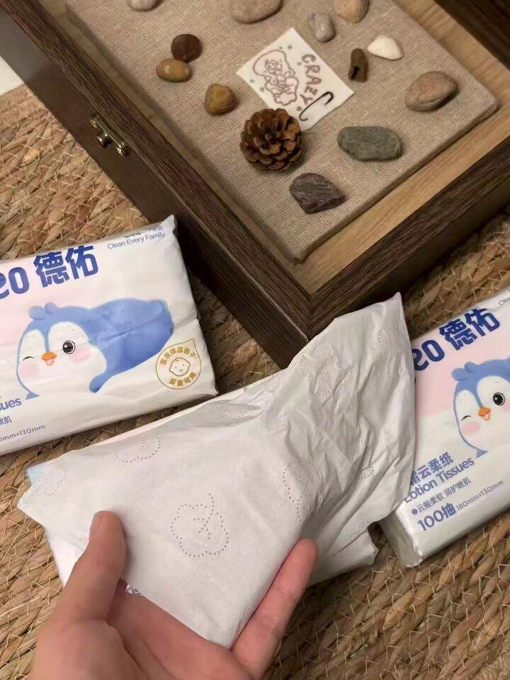 德佑乳霜云柔巾 100 抽*10 包💰26.9
