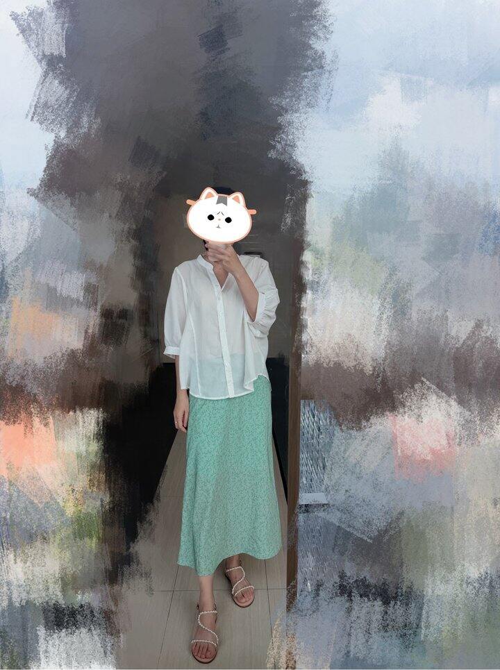 OOTD |  清凉的绿色