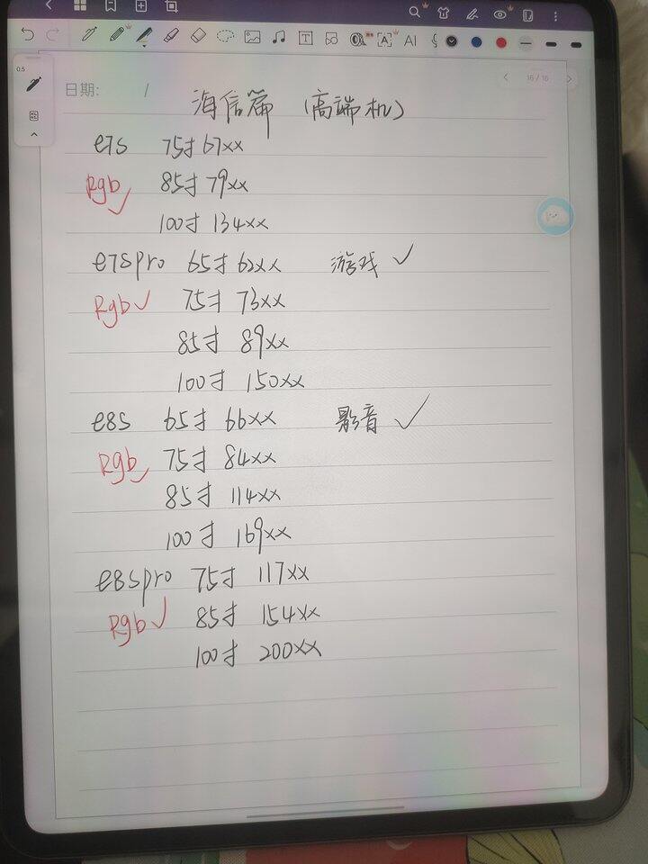 分享一些热门电视机的史低价(海信篇)下