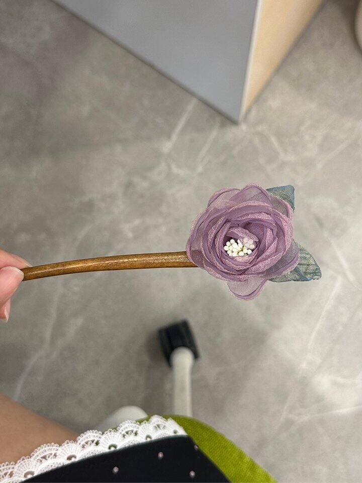 买到了便宜貌美的pdd发簪！