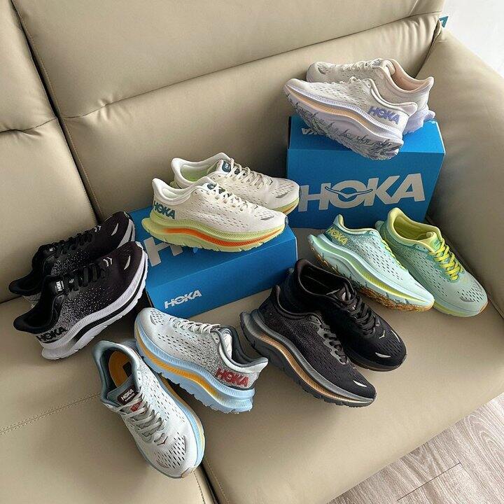HOKA情侣款休闲运动跑鞋！💰159