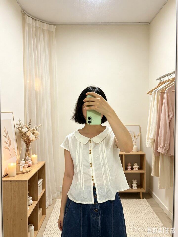 也是好起来了，穿上了自己做的衣服