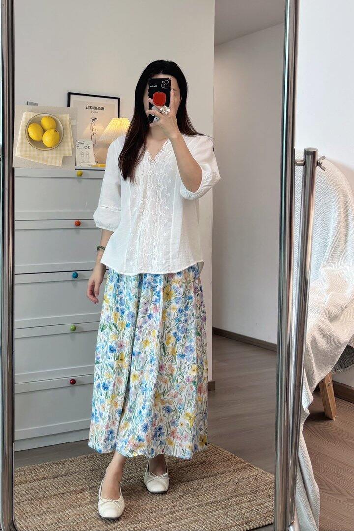 莫奈花园半裙❤️