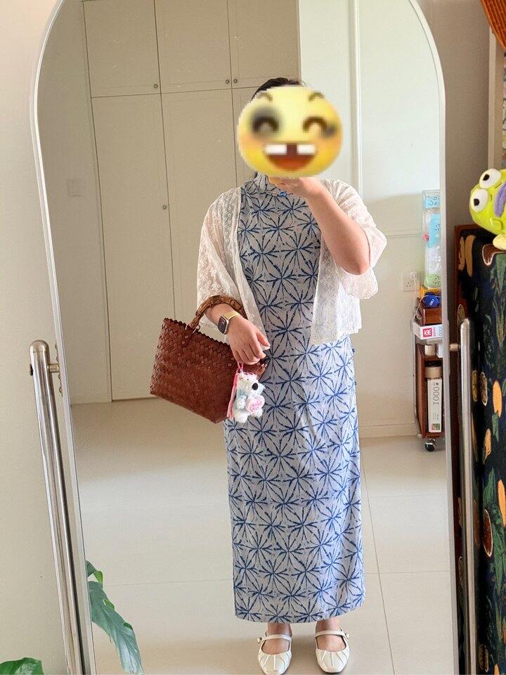 苹果型身材最友好的还是旗袍