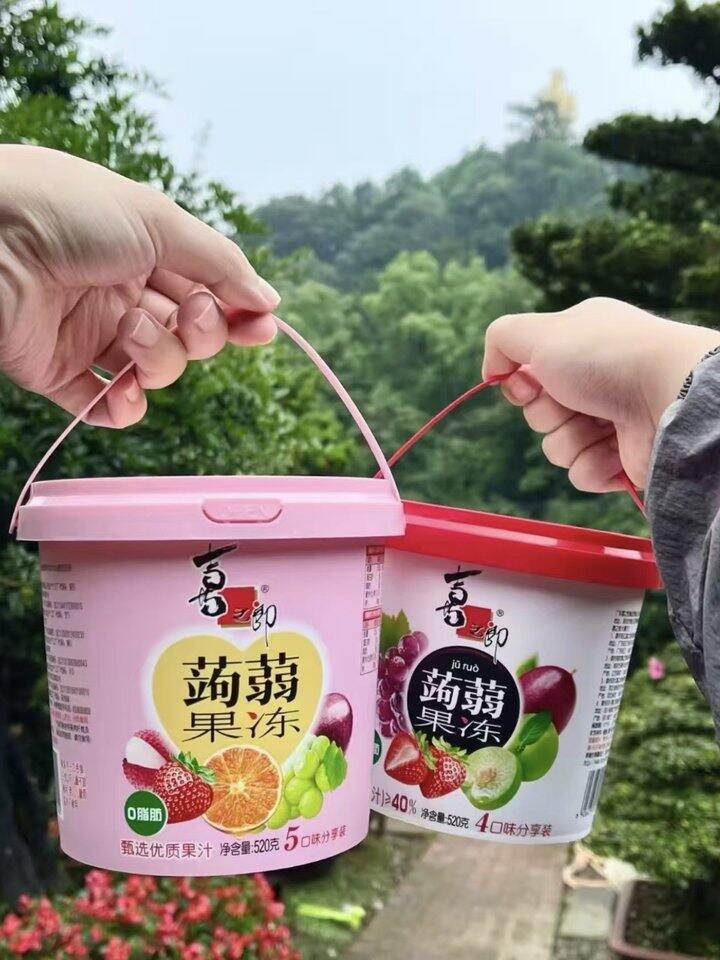 9.9/桶‼️喜之郎蒟蒻果冻桶