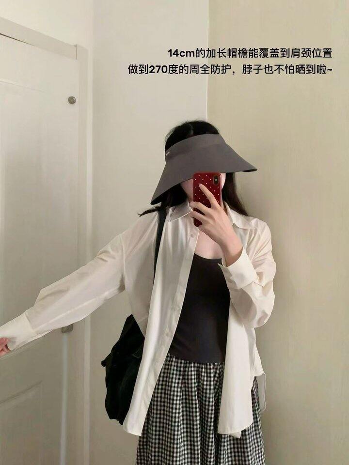 misswiss新品灯罩防晒帽！💰59.9
