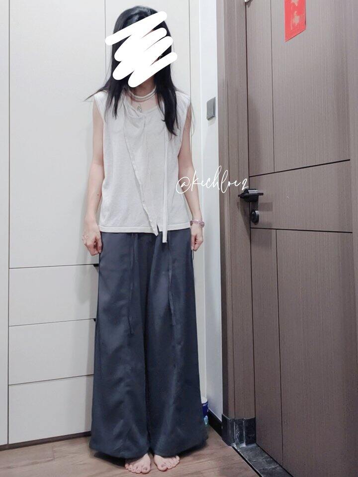 #晒单#灰色西装裤