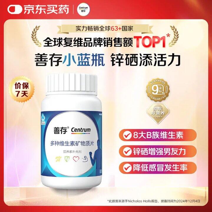 自营善存 复合维生素 ，0.4/粒‼️