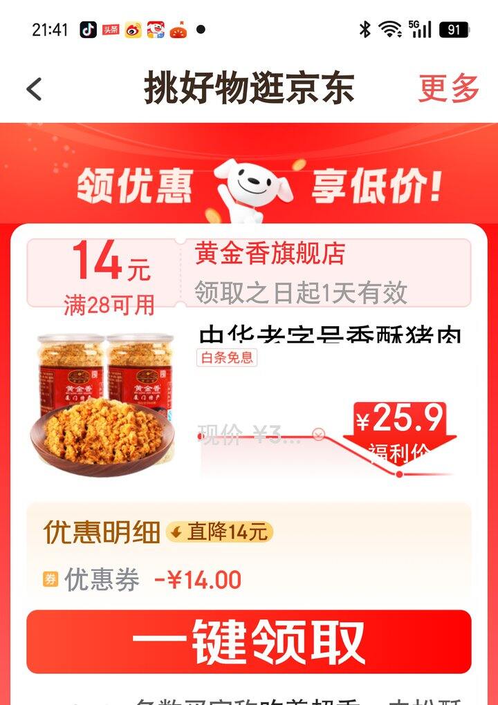 【奶茶东】香酥猪肉酥松