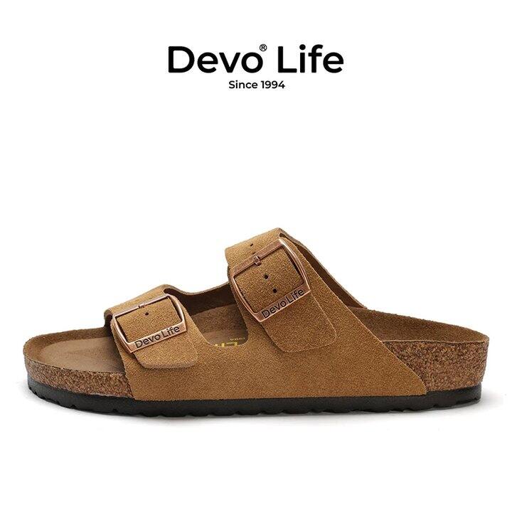 Devo Life软木凉拖鞋到手83.8