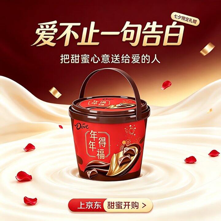 德芙巧克力一桶29.8