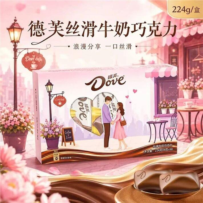 德芙 丝滑牛奶巧克力💰17.7/盒