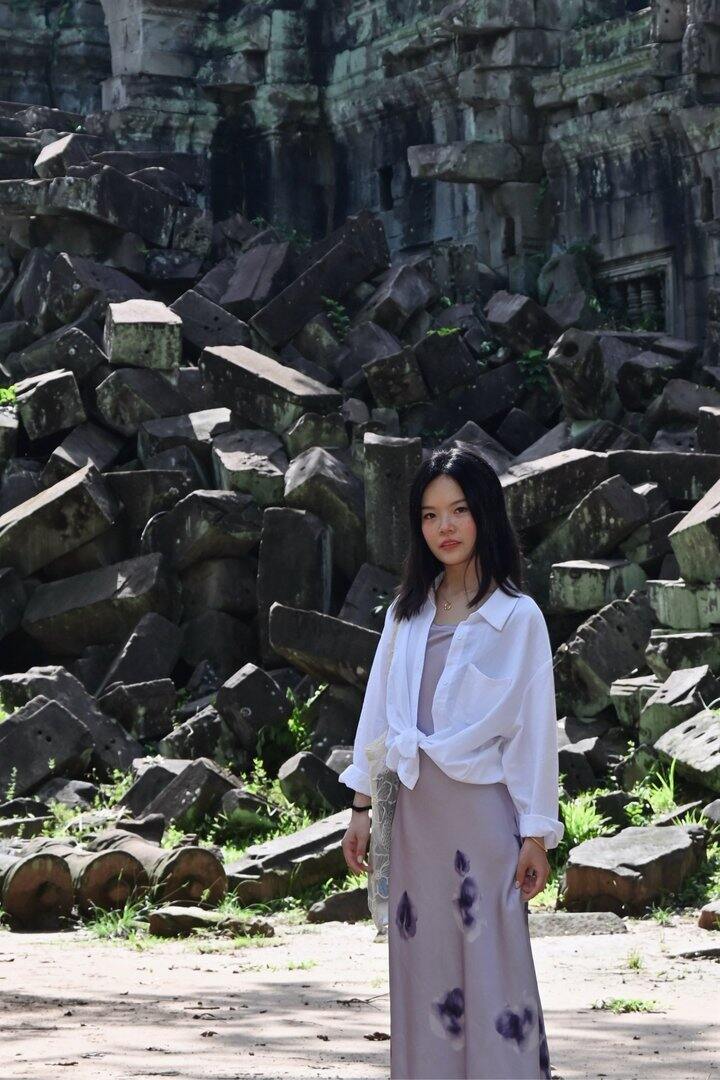 【晒单】白色亚麻老钱风衬衫女春夏季休闲慵懒高级感棉麻衬衣短裤防晒套装
