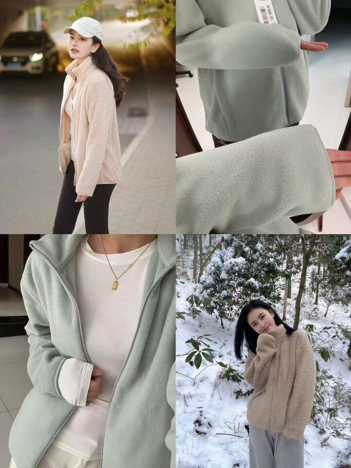 雪中飞 摇粒绒外套