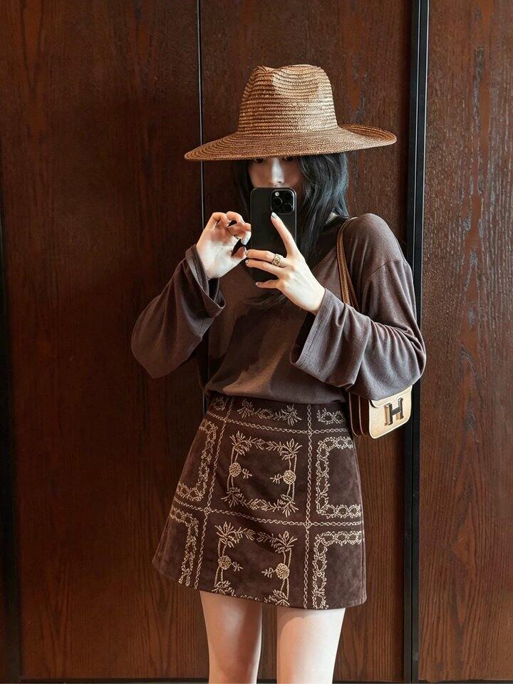 美拉德 波西米亚刺绣短裙！💰89