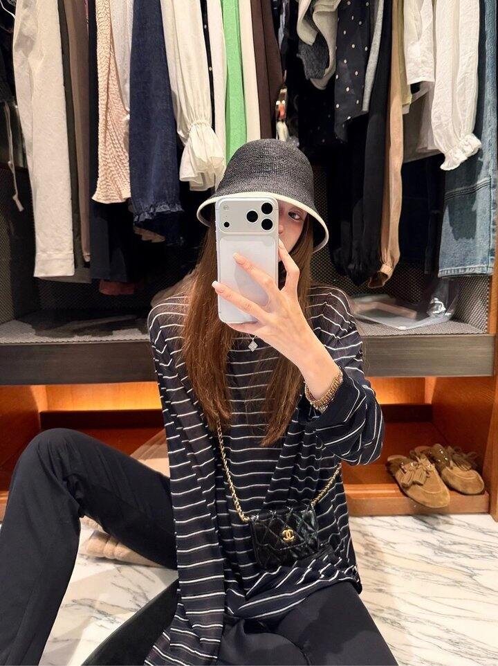 莱赛尔条纹Oversize上衣套装！💰69起