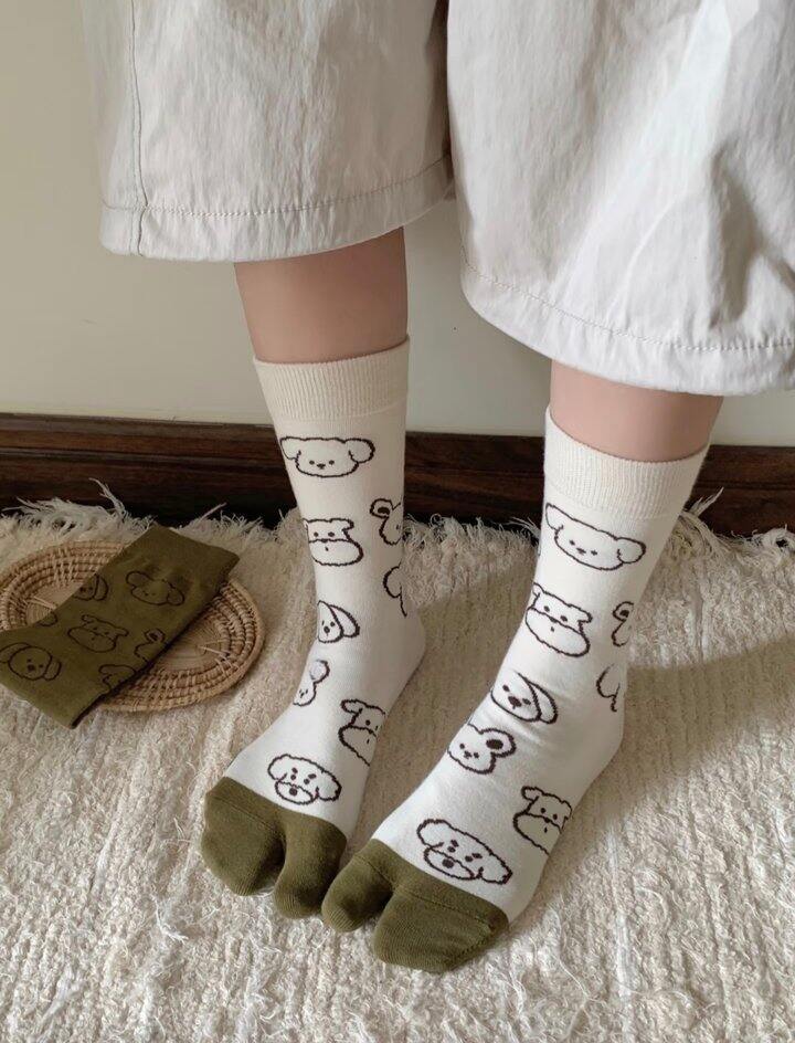 Hi Jennie可爱分趾袜！💰8+