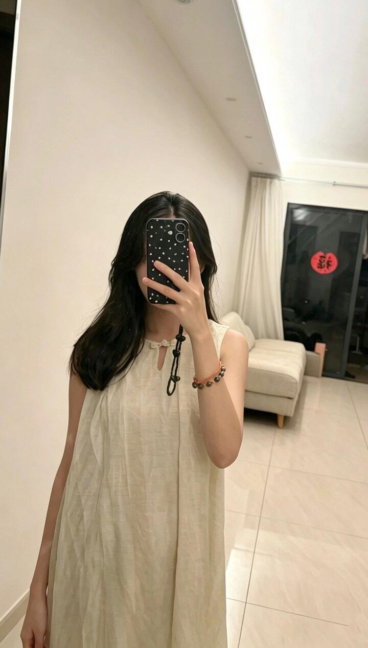 孕期产后都可穿的连衣裙2