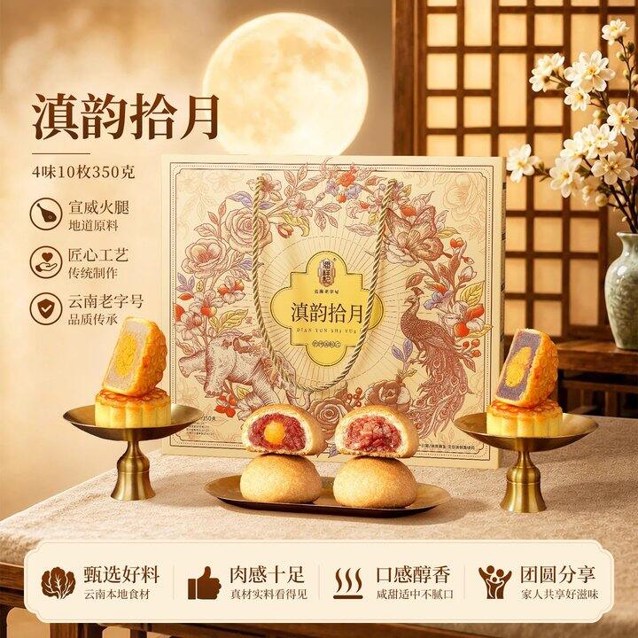 潘祥记云腿月饼礼盒💥29！