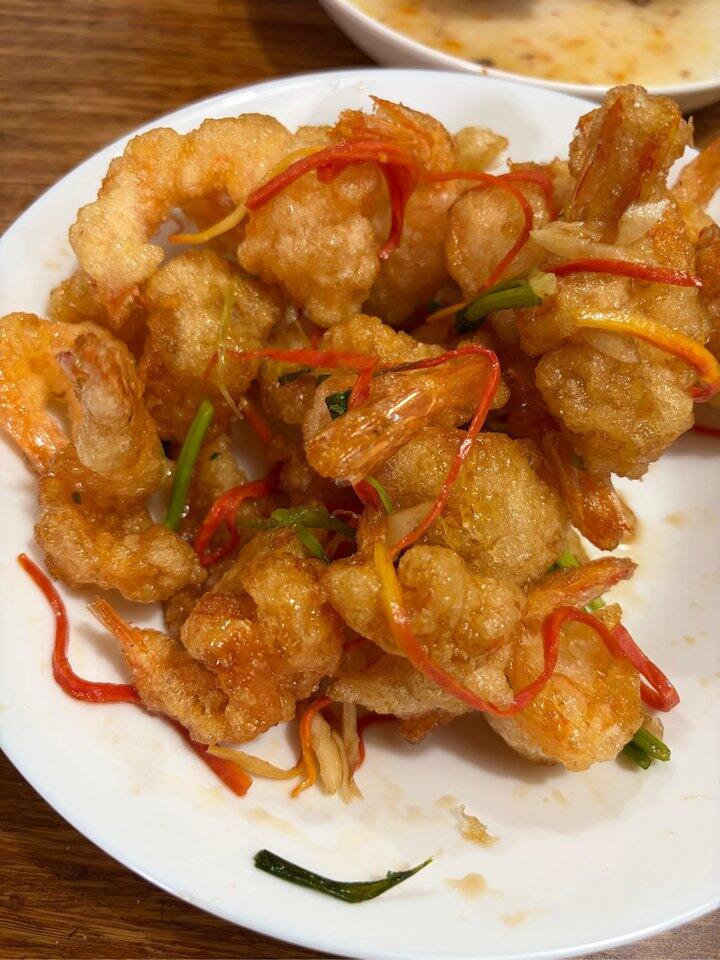 锅包虾太好吃了