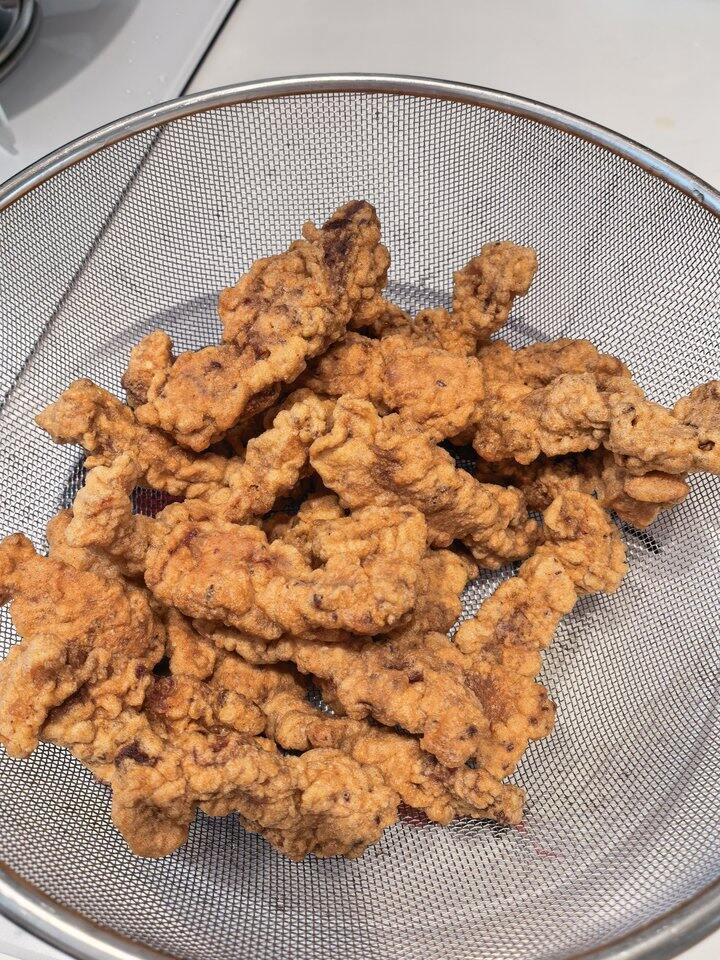 我也太会炸酥肉了香迷糊了