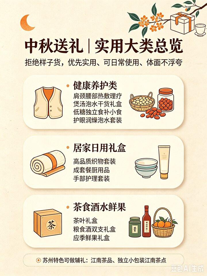 来聊聊中秋送礼买点啥吧