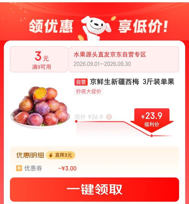 【奶茶东】法兰西西梅