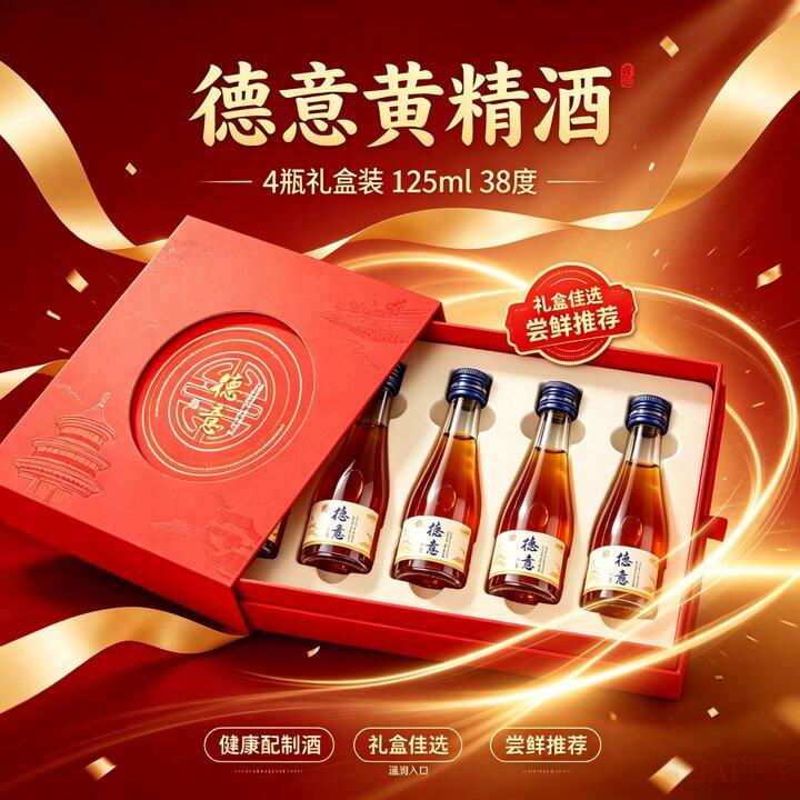 德意黄精酒礼盒💰55