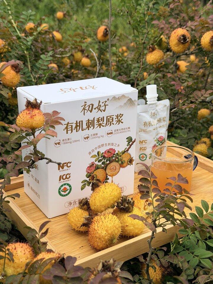 【贵州助农团·初好有机刺梨原浆】39.9元/10袋
