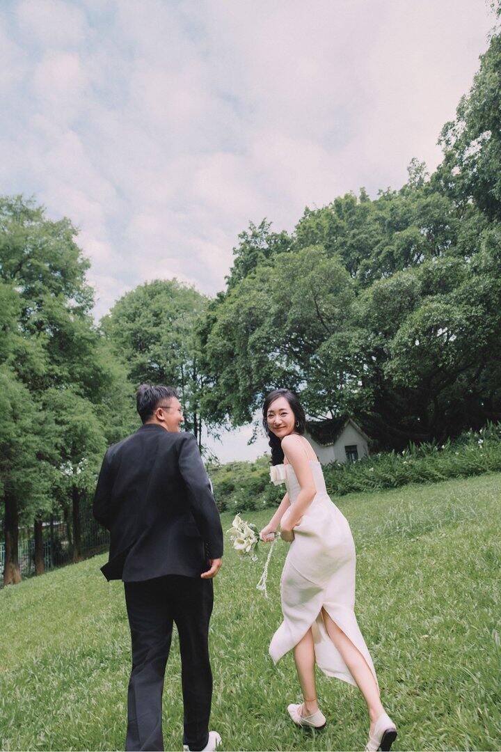拍了一组很喜欢的婚纱照❤️