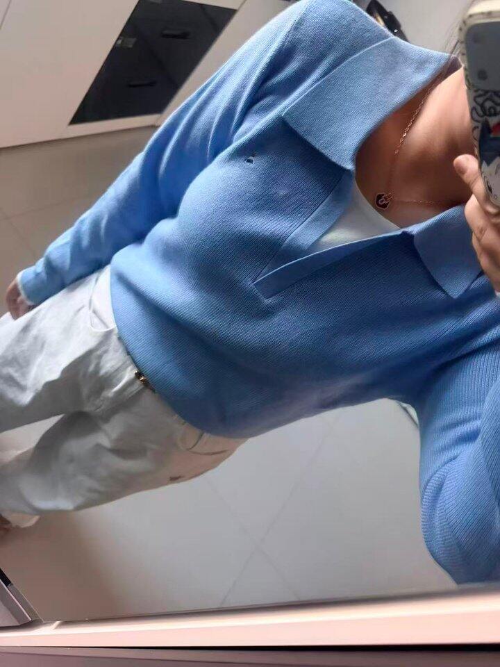 147💰小帆船假两件衬衫/牛仔衬衫