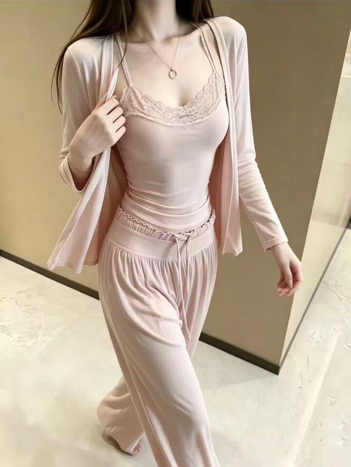 灰调柔雾莫代尔三件套！💰95起